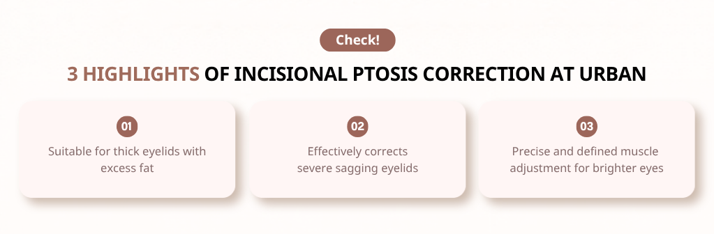 Who Is a Good Candidate for Incisional Ptosis Correction?