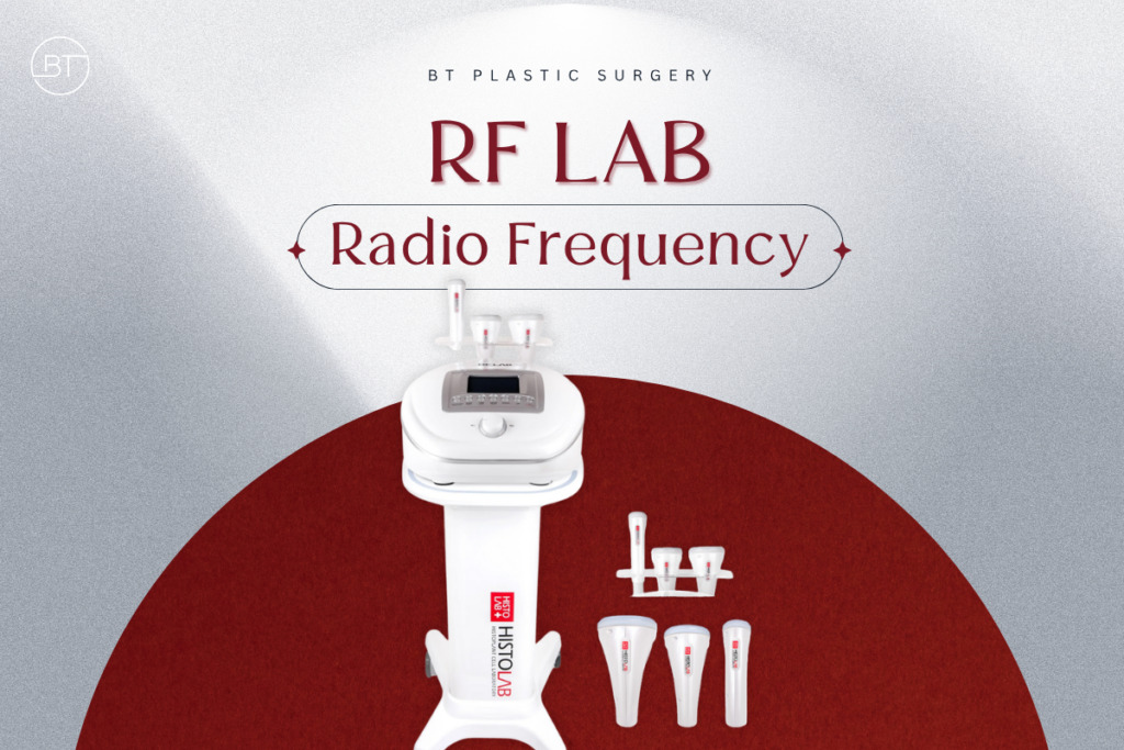 RF LAB (Radiofrequency Care)
พลังงานคลื่นความถี่สูง ลดบวม กระชับผิว ดูแลหลังศัลยกรรม