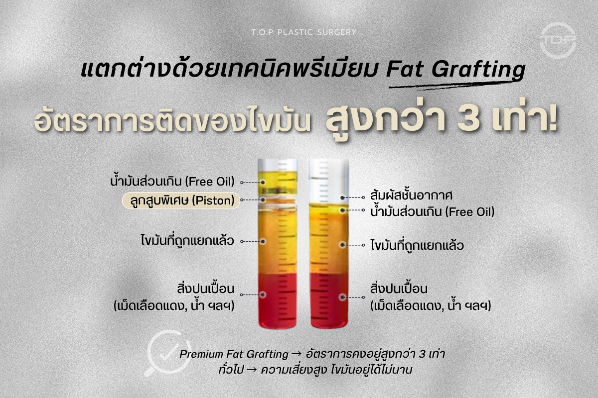 ทำไมต้องเลือก Premium Fat Grafting?