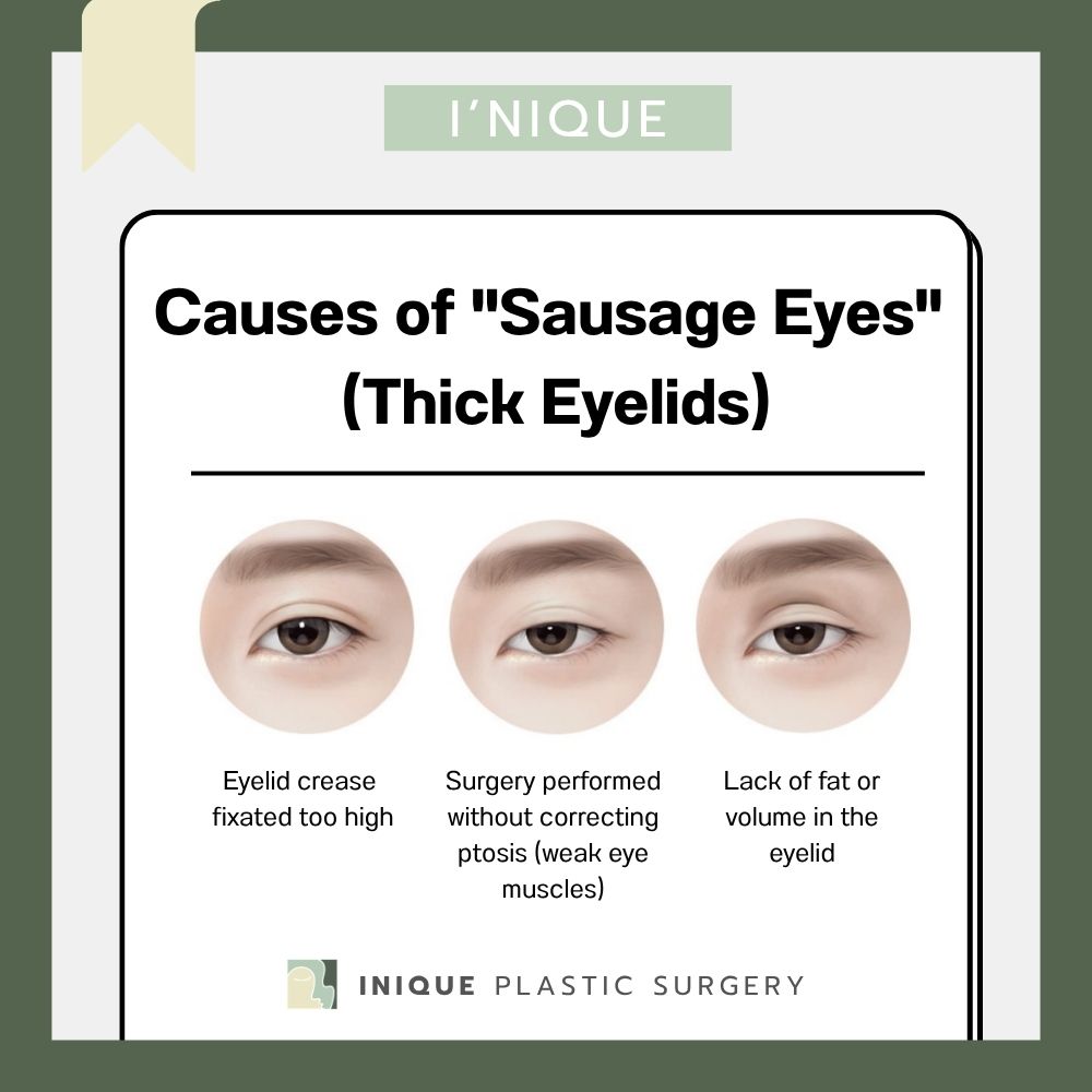 What Causes Sausage Eyelid After Double Eyelid Surgery? 
