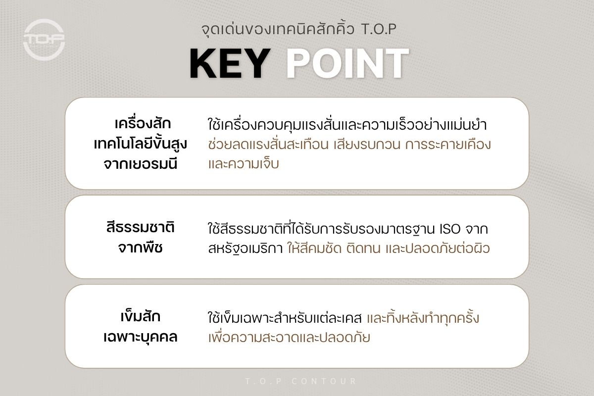 3 จุดเด่นสำคัญ: ทำไมต้องสักคิ้วกึ่งถาวรทรงเกาหลี ที่ T.O.P ?