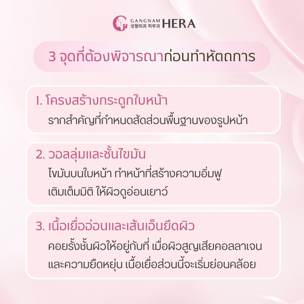 3 จุดสำคัญที่ต้องพิจารณาก่อนทำหัตถการ ฟิลเลอร์หรือร้อยไหม
