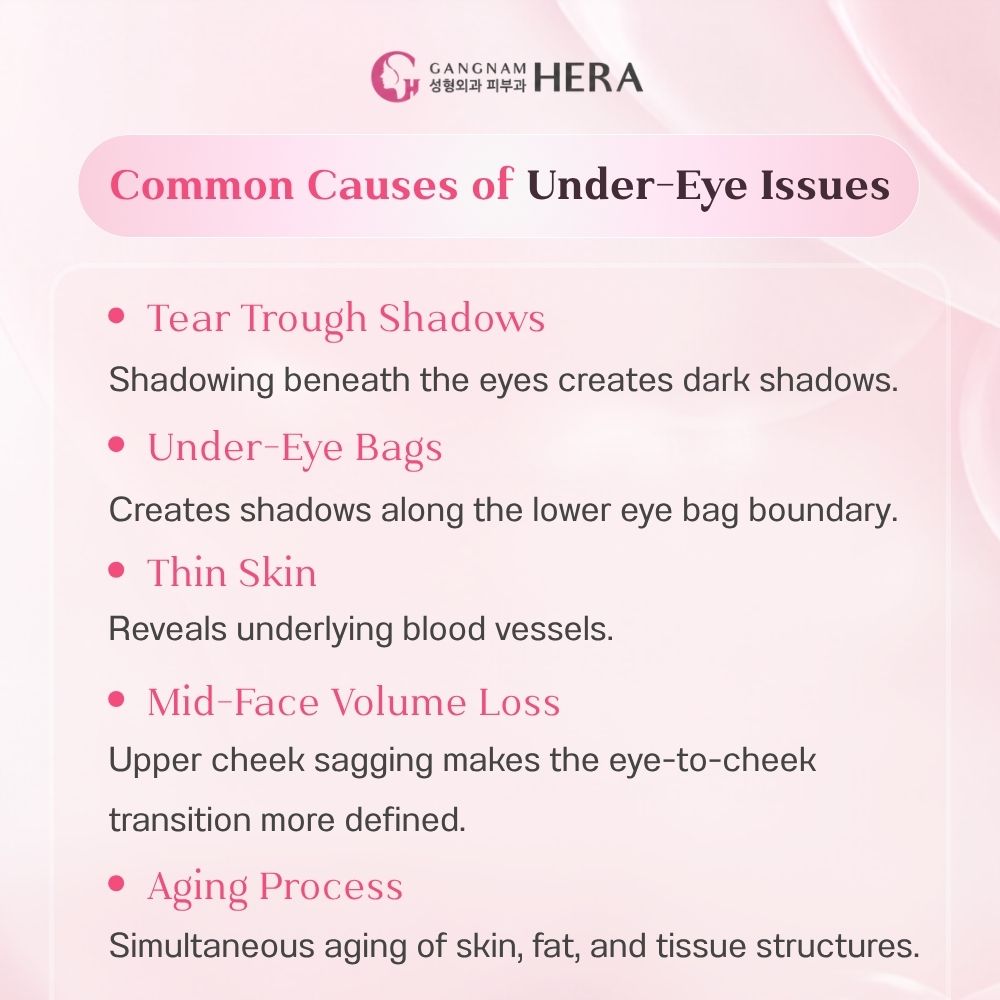 Dark Under-Eyes, Under-Eye Bags, and Deep Tear Troughs: Understanding the Different Causes