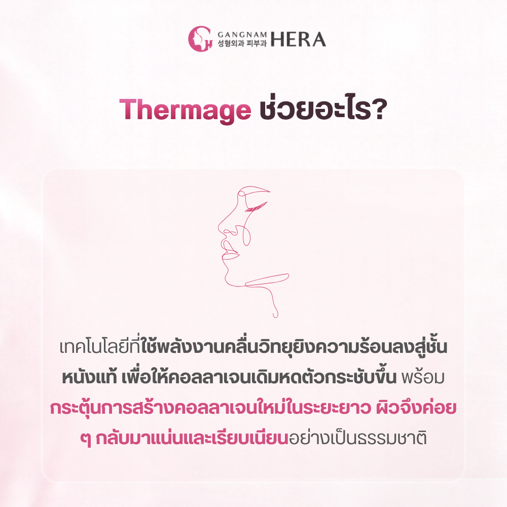 ผิวเริ่มไม่เฟิร์มแบบไหน ที่ทำให้นึกถึง Thermage